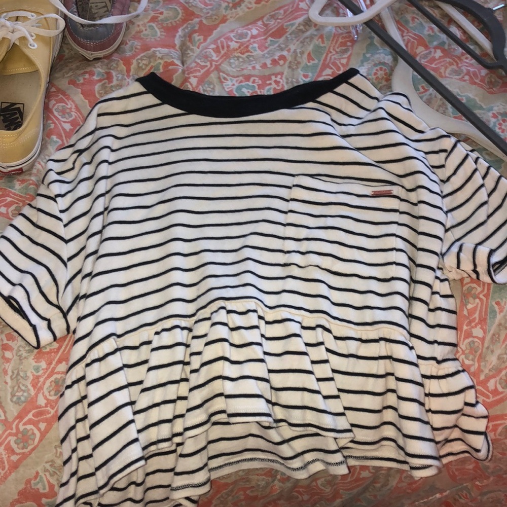 Roxy semi crop shirt